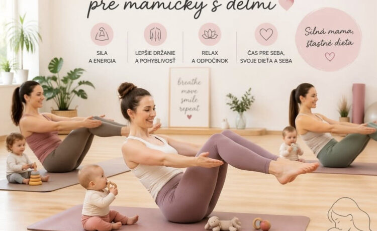 Pilates pre mamičky s deťmi